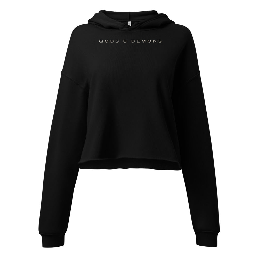 Wings Cropped Hoodie